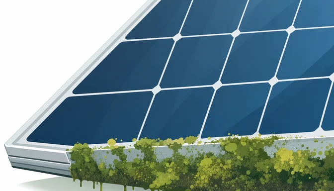 Moos und Algen auf Solarmodulen entfernen